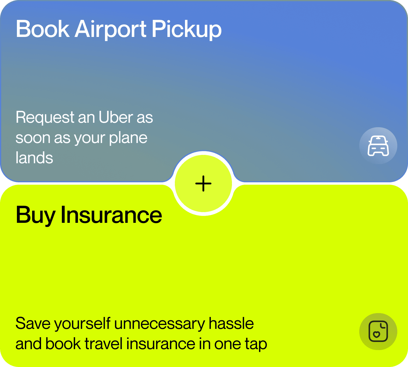 Airborne — book airport pickup and buy insurance in one tap