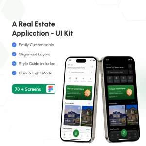 Real Estate Figma UI Kit by Metafic