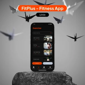 FitPlus - Figma UI Kit for Fitness App