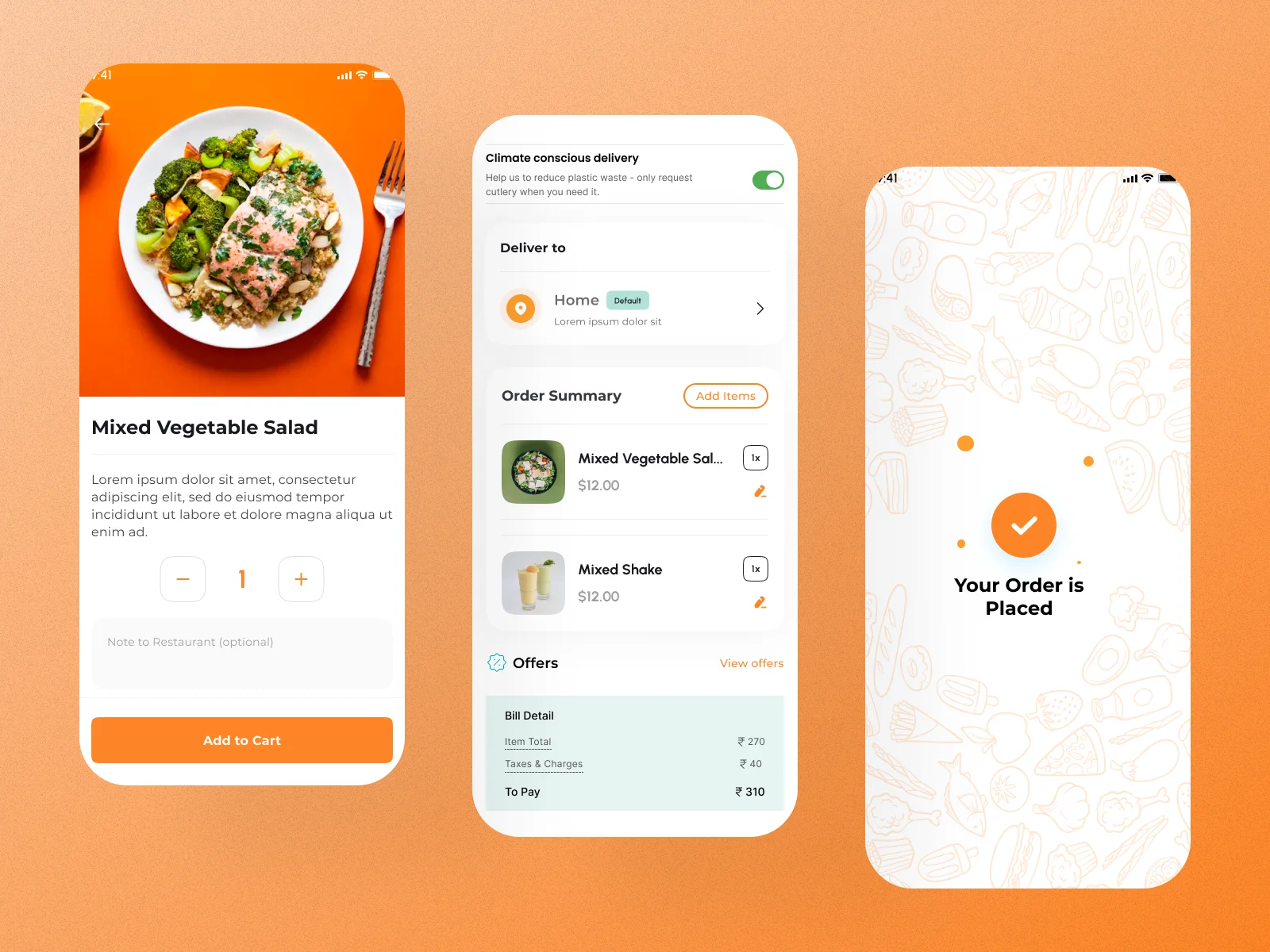 SpeedFood - Figma UI Kit for Food delivery app - Image 2