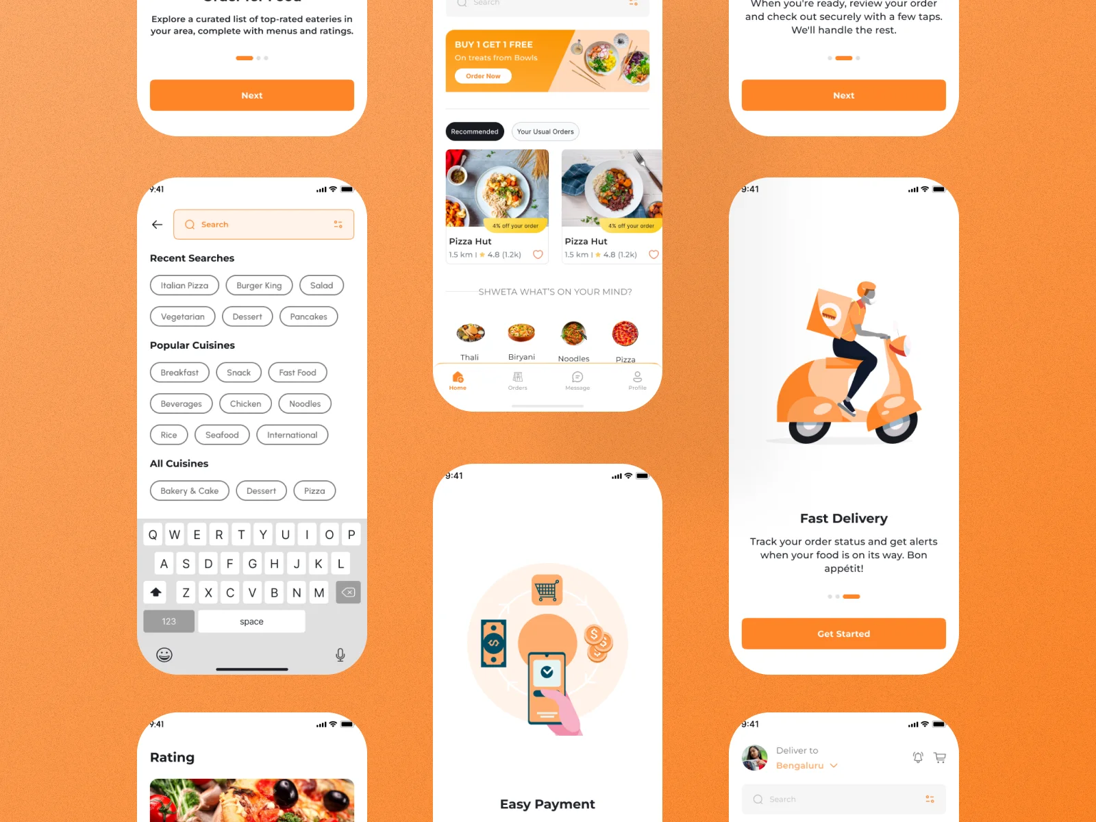 SpeedFood - Figma UI Kit for Food delivery app - Image 3